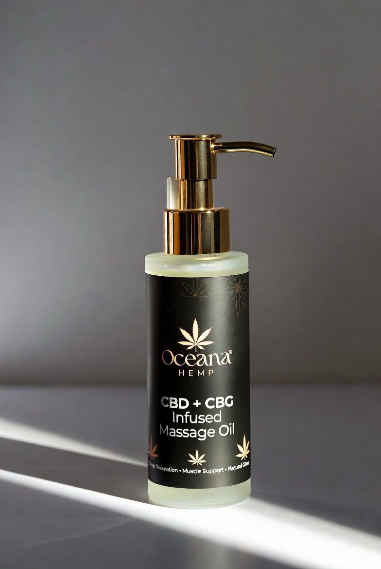 OceanaHemp Full Spectrum Massage Oil